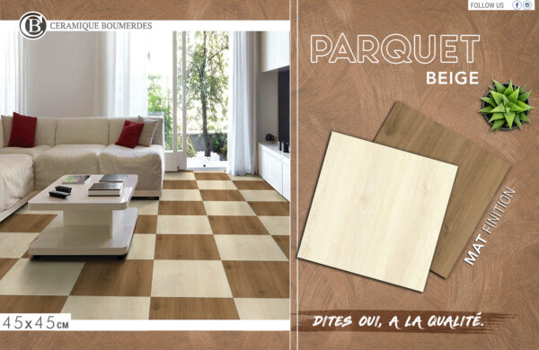 PARQUET BEIGE 45x45