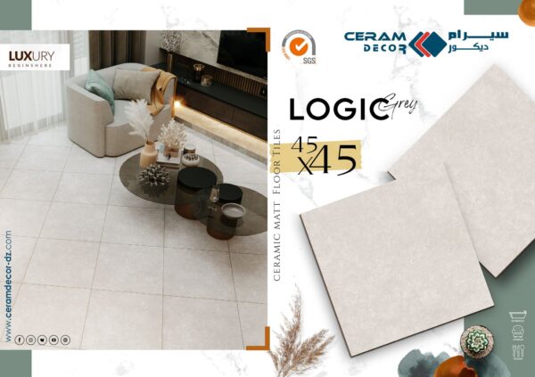 LOGIC GREY 45x45 – Image 2