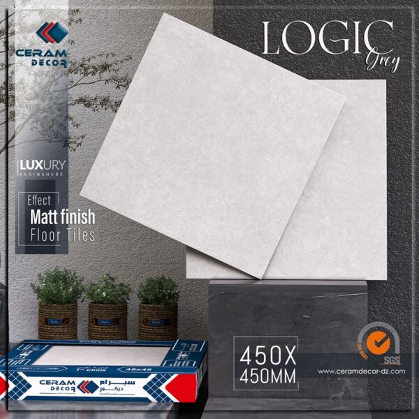 LOGIC GREY 45x45